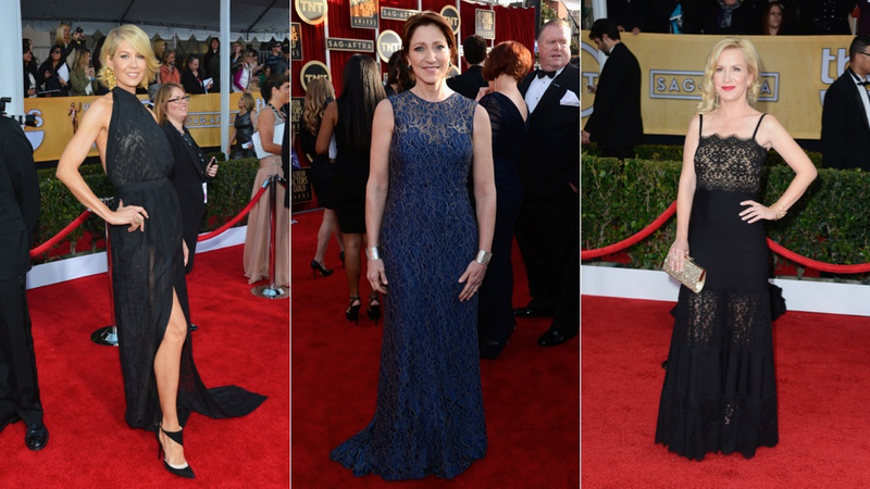 Illustration for article titled Classic Glamour and Fugly Failures at the SAG Awards